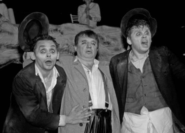 О. Журина о спектакле "В ожидании Годо"
